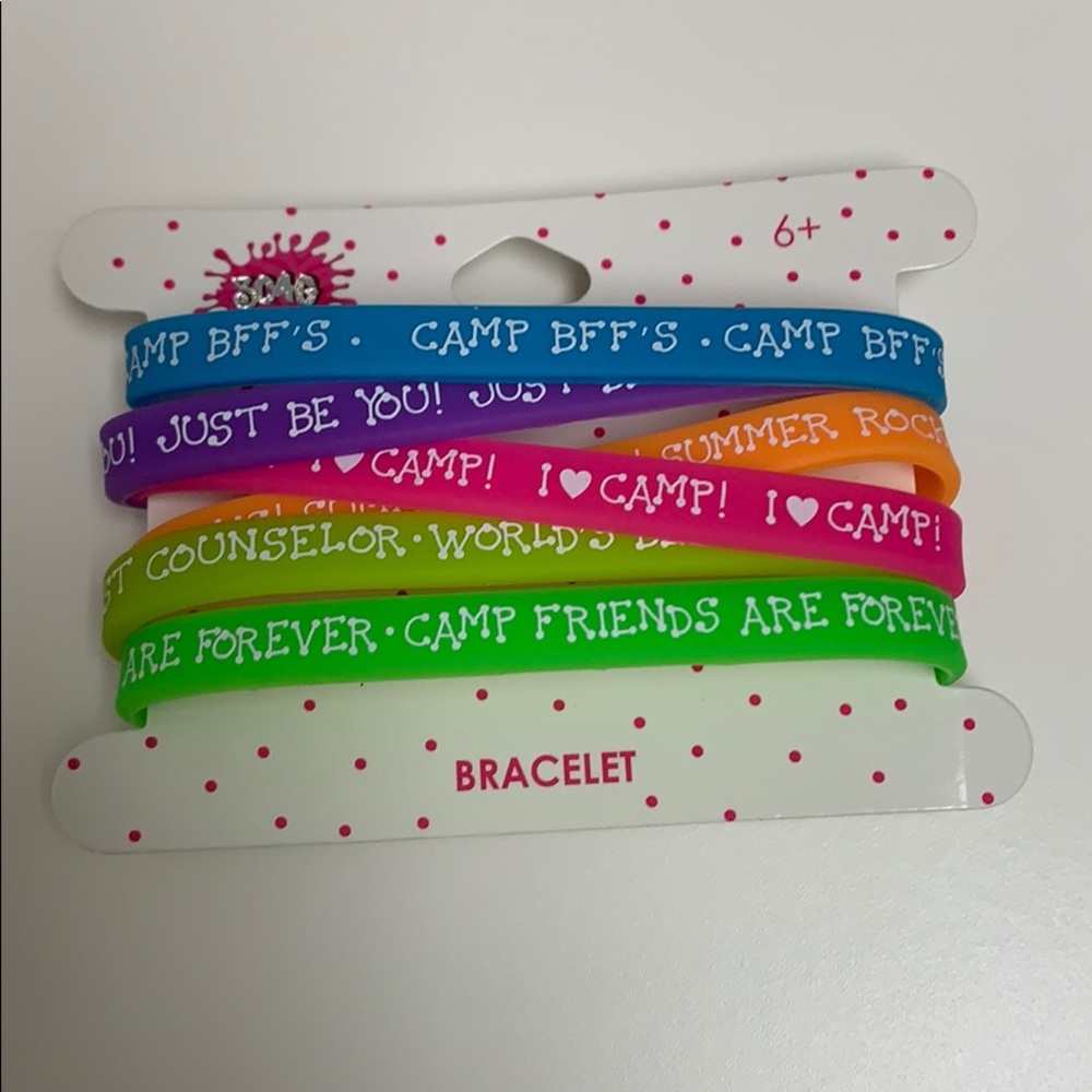 Camp Friends Forever bracelets